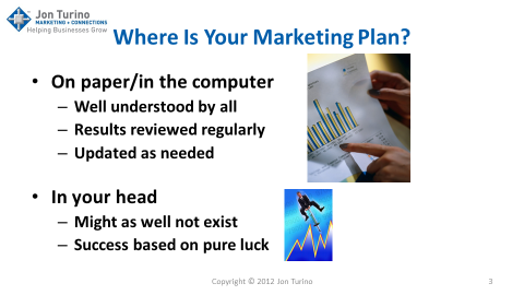 Where Is Your Marketing Plan Slide