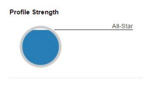 LinkedIn Profile Strength Capture